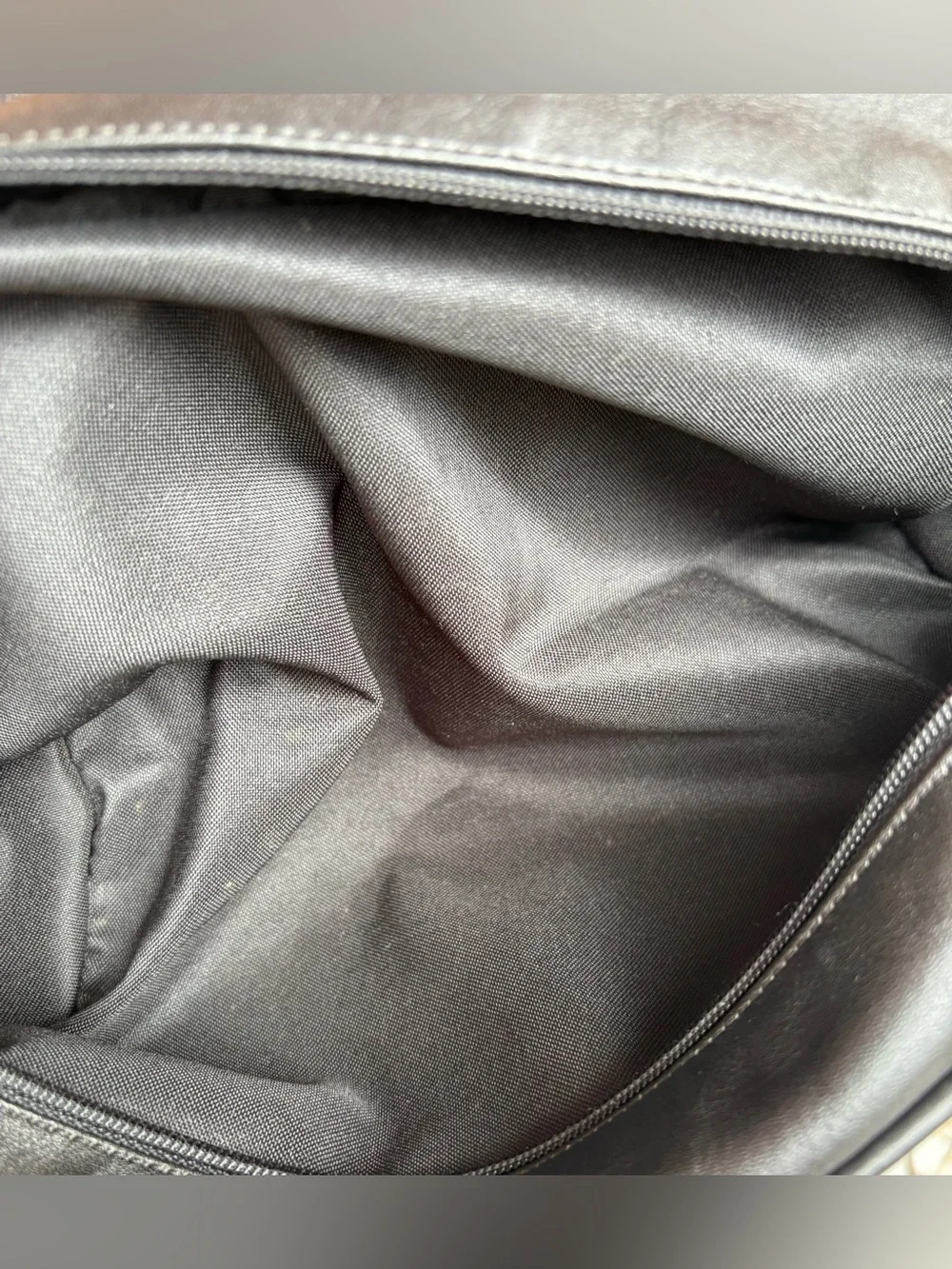 90s Vintage Coach Double Zip Travel Kit Overnight Toiletry Dopp Black